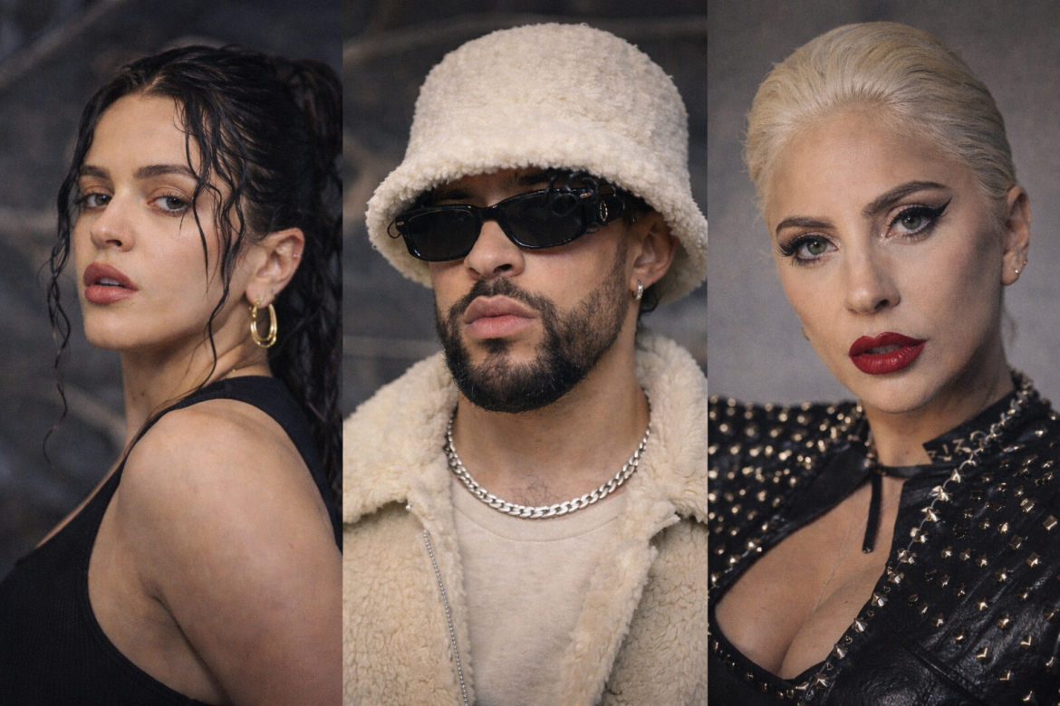 Bad Bunny, Rosalía y Lady Gaga marcan el año musical con discos que redefinieron sus carreras